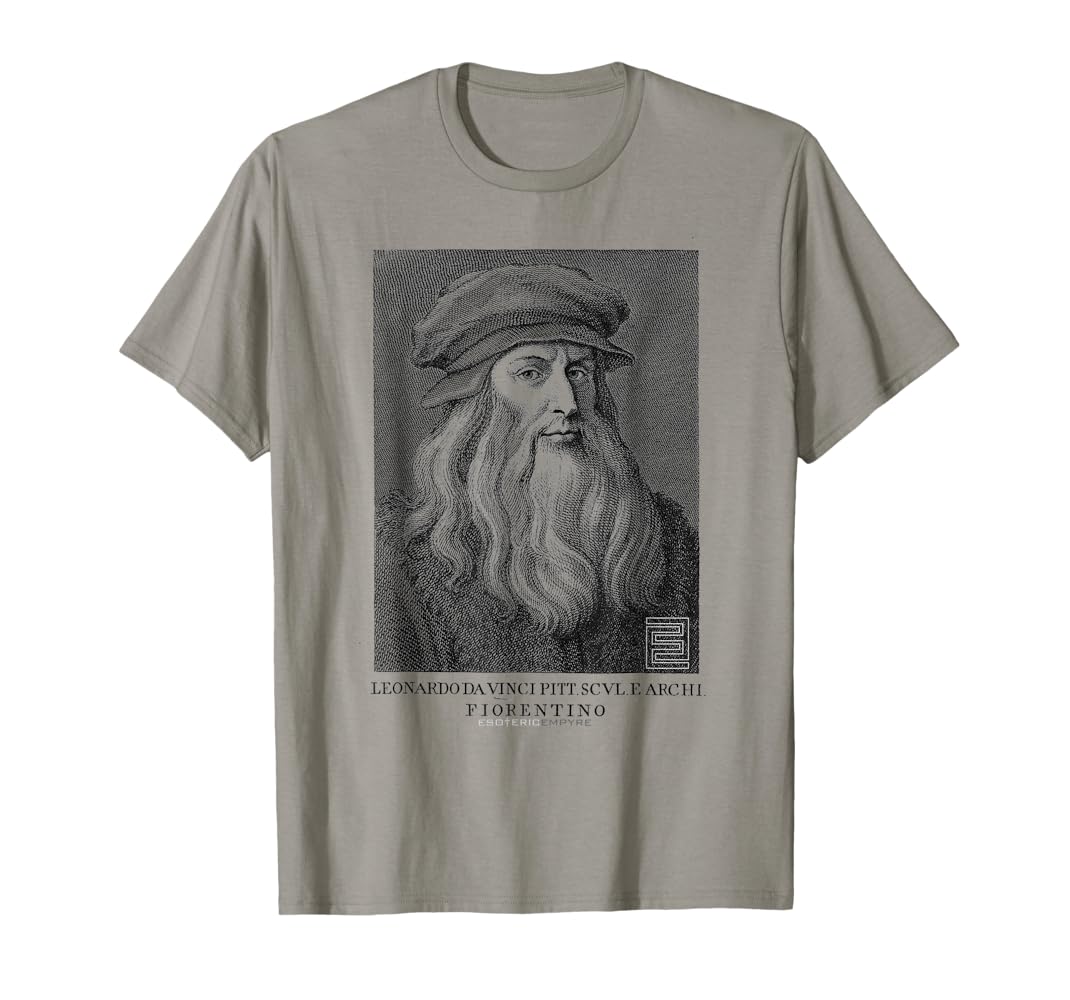 トップス 90s Leonardo da Vinci t-shirt Vintage 90s Leonardo Da Vinci Vitruvian Man T shirt NWOT
